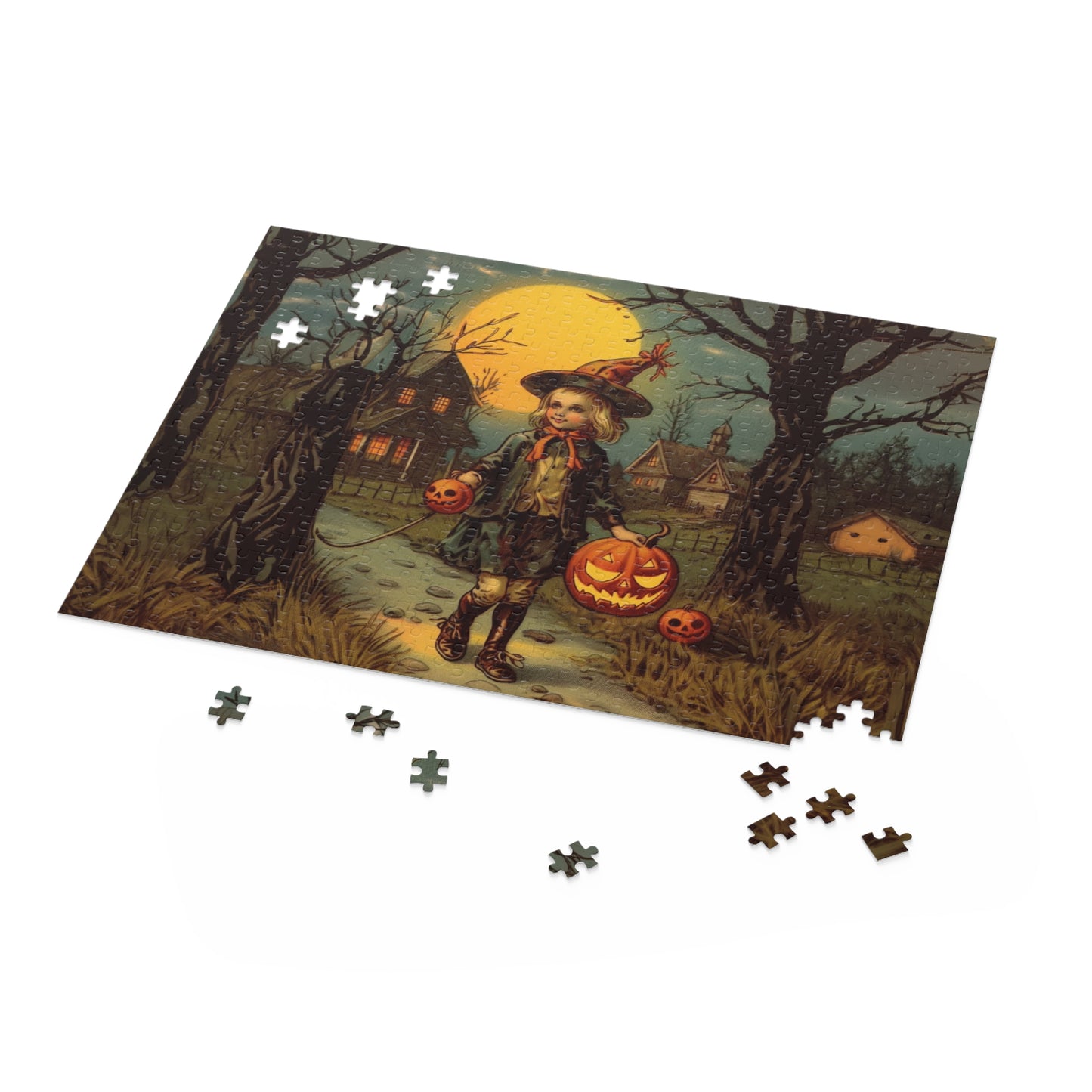 Haunted Night Puzzle - Puzzle