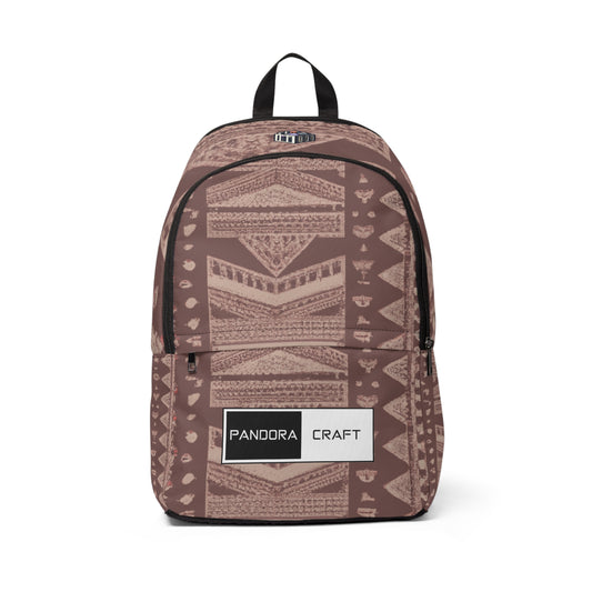 "Maori Earth Pack" - Laptop Backpack Rucksack Bag for Men Women, Water Resistant