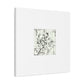 "Monochromatic Geometry" - Framed Canvas Print Colourful Wall Art