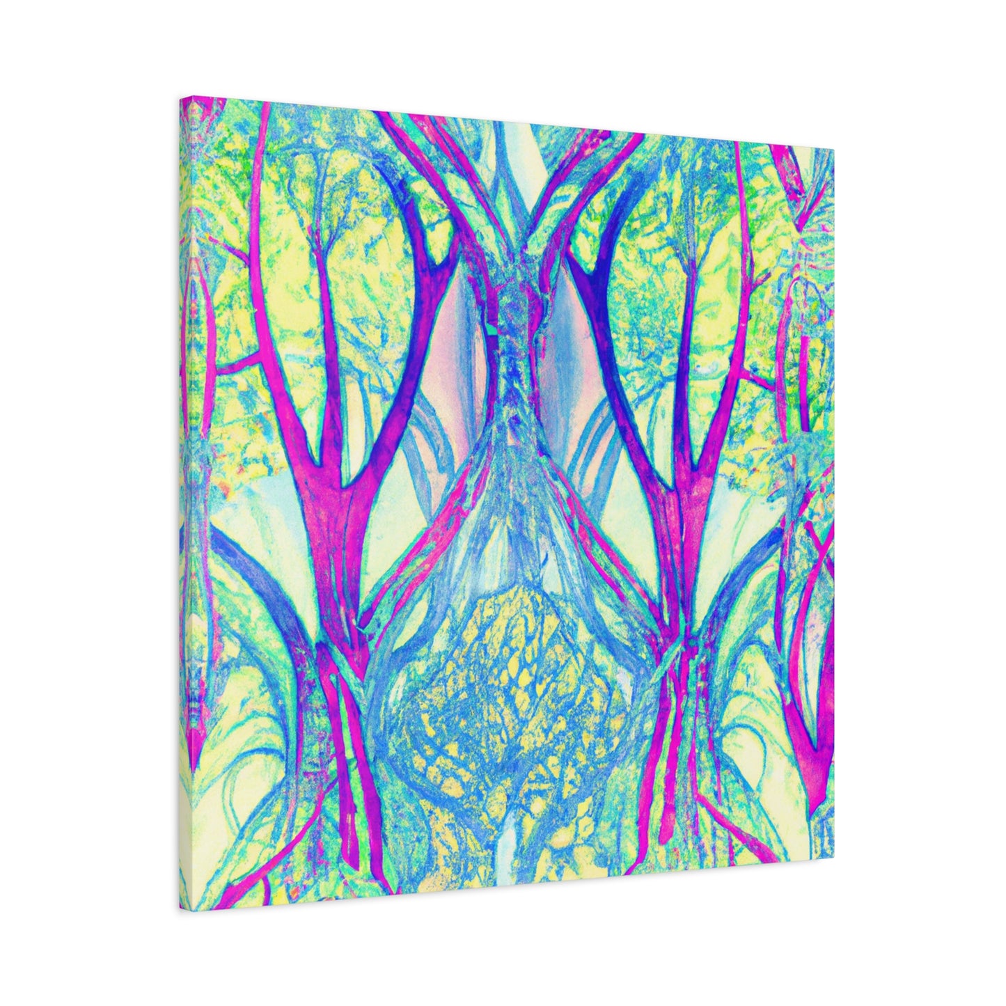 Mystic Frost Forest - Canvas