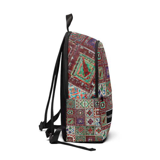 "Tile Visions" - Laptop Backpack Rucksack Bag for Men Women, Water Resistant