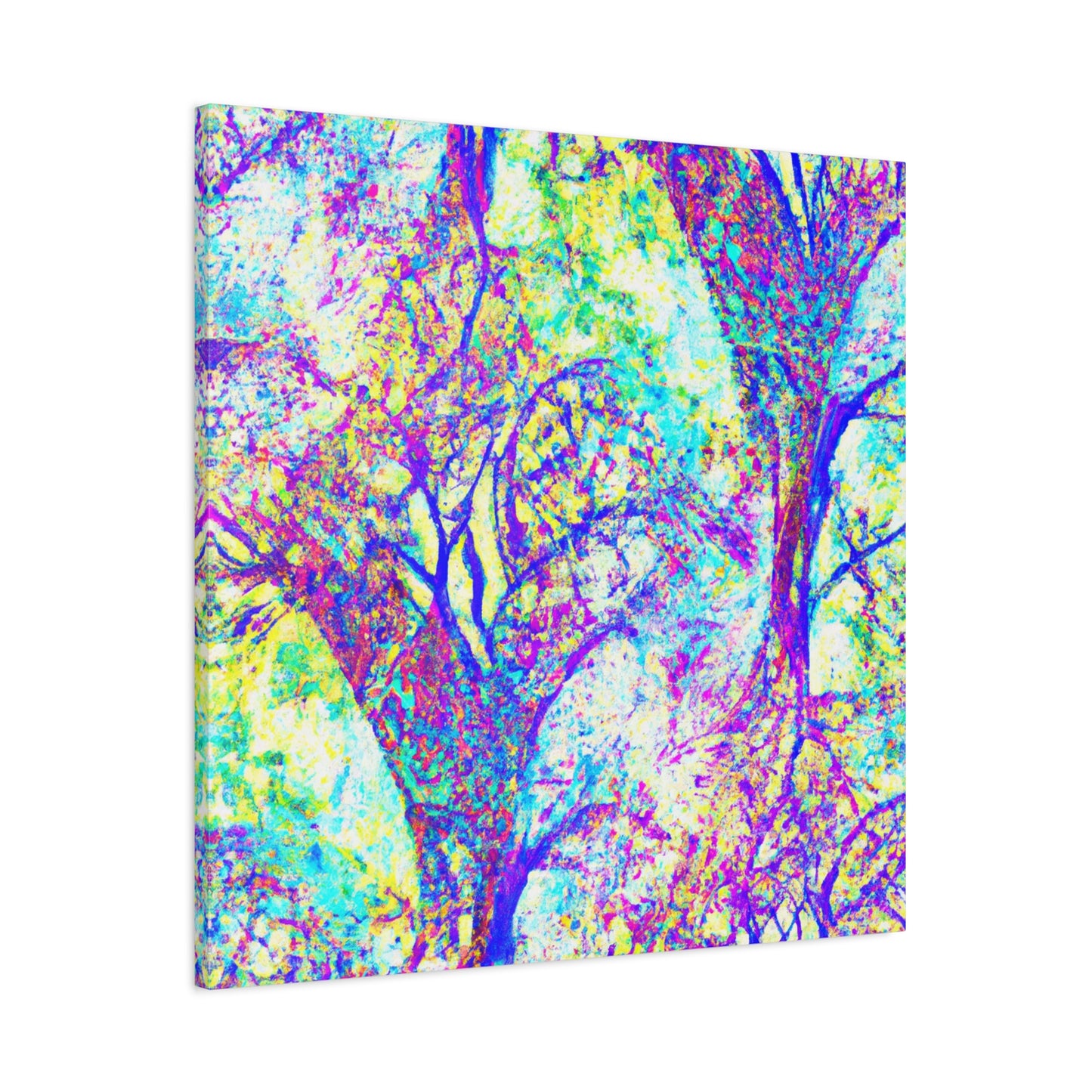 Enchanted Winter Forest. - Canvas