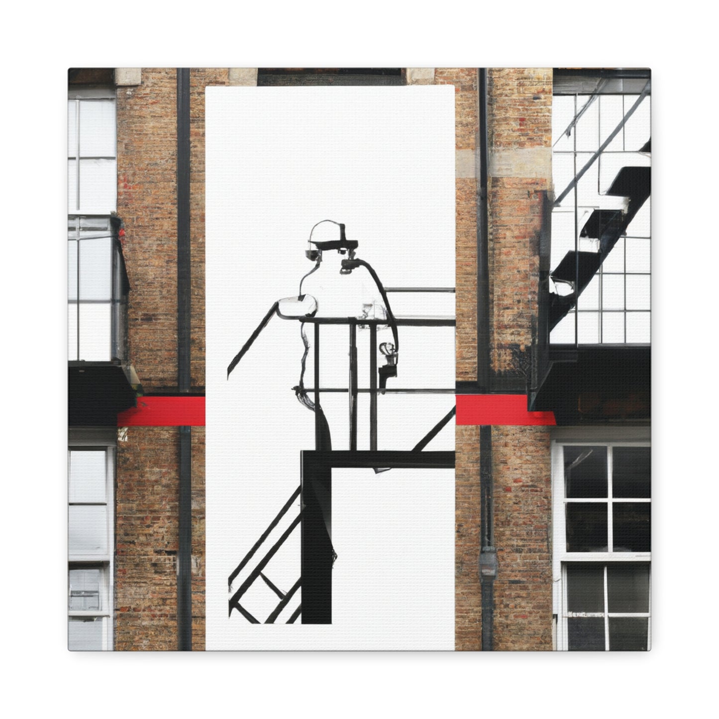 Street Banksy Pop - Canvas