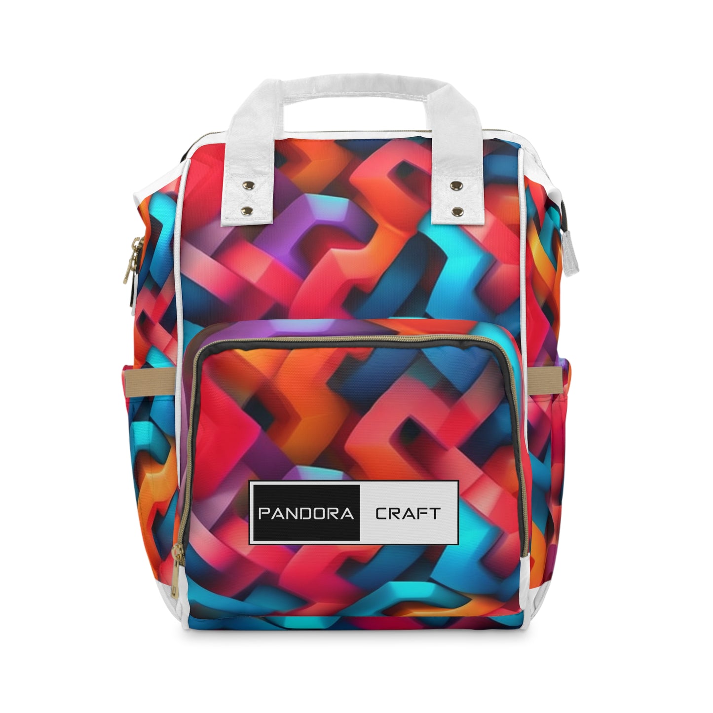 "Patterned Pack" - Laptop Backpack Rucksack Bag for Men Women, Water Resistant