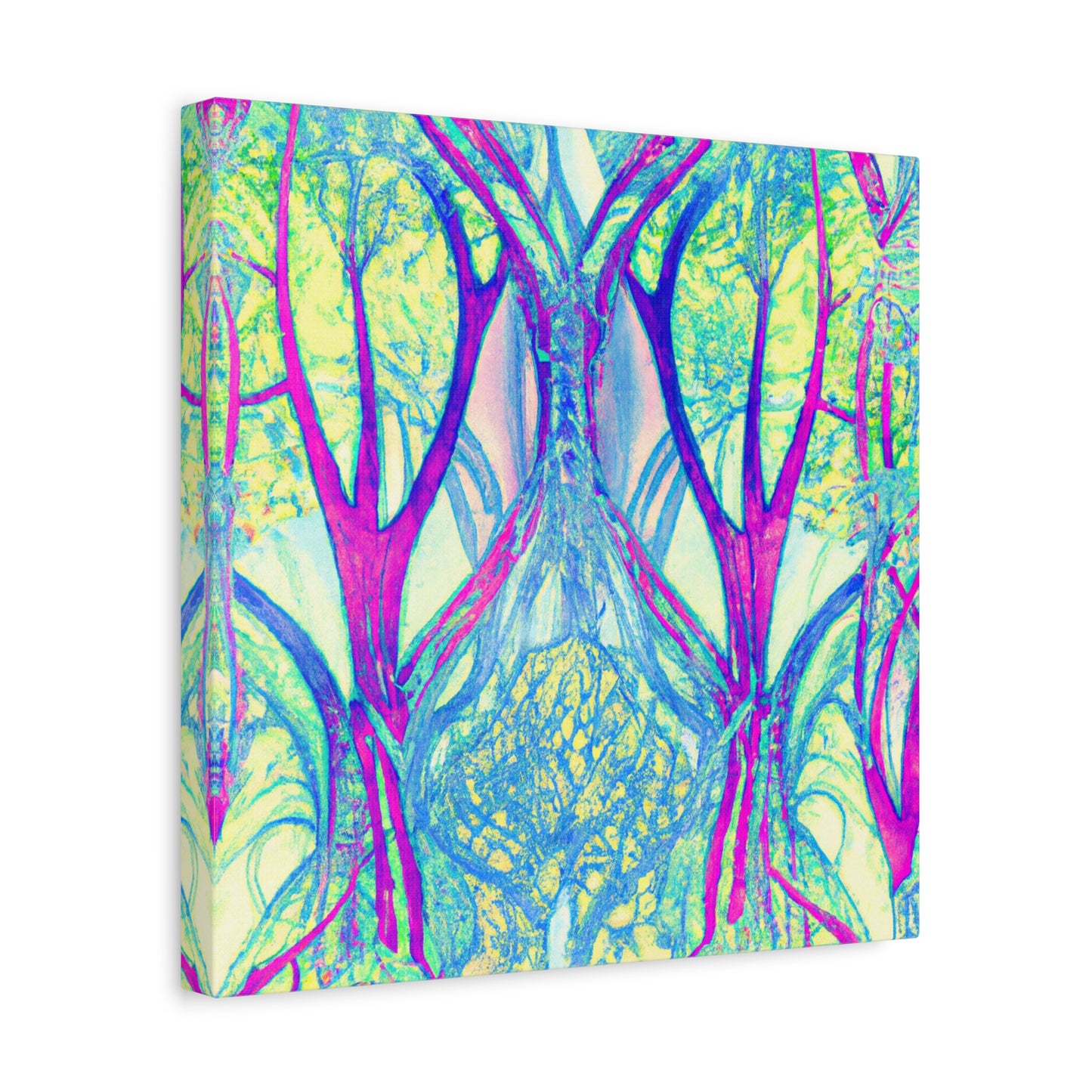 Mystic Frost Forest - Canvas