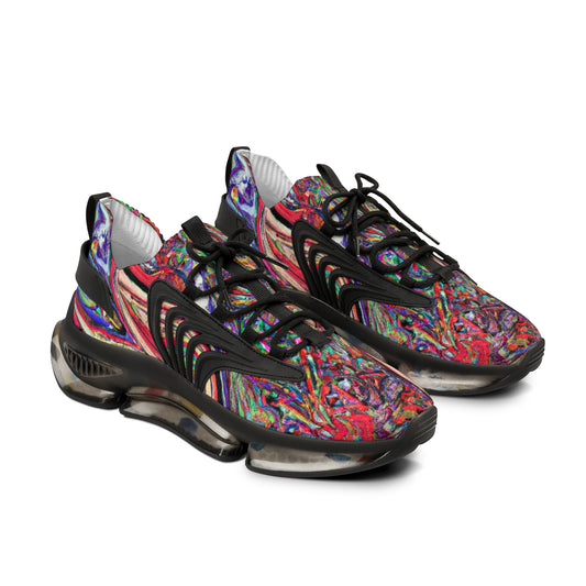 "Paisley Jewel Run: The Vibrant Sneaker with a Touch of Elegance" - Shoes Athletic Tennis Sneakers Sports Walking Shoes