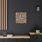 "Native Geometry" - Framed Canvas Print Colourful Wall Art