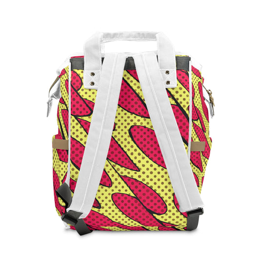 "Pop Dotted Bag" - Laptop Backpack Rucksack Bag for Men Women, Water Resistant