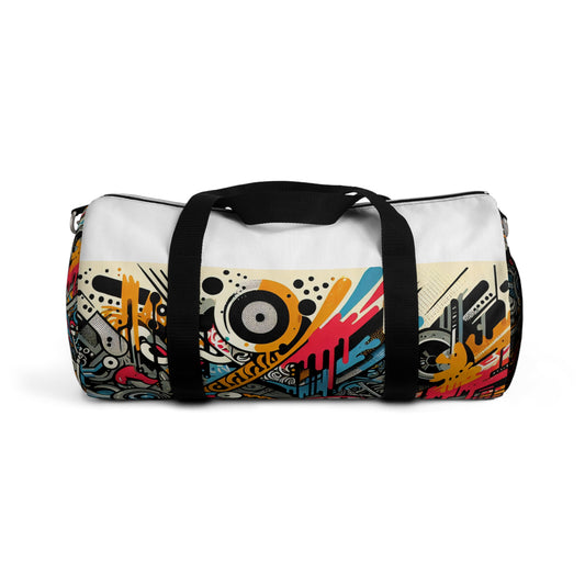 "Graffiti Duffel Art" - Duffel Bag