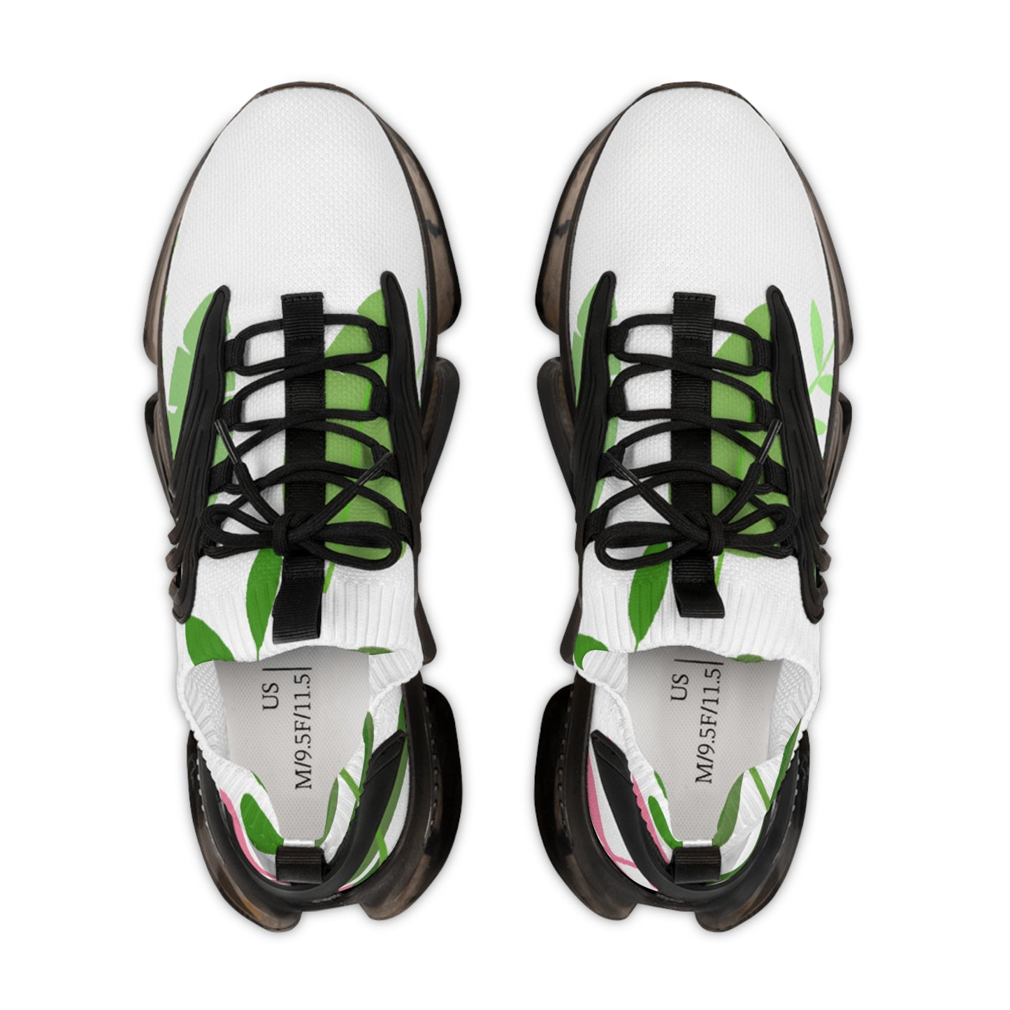 "Introducing the Folhagem Flex: A Stylish and Sustainable Sneaker with Estampas de Folhagens e Plantas Com Folhas Design!" - Shoes Athletic Tennis Sneakers Sports Walking Shoes