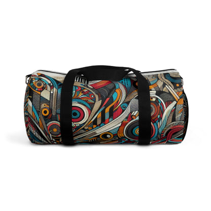 "Graffiti Duffel Art" - Duffel Bag