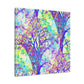 Enchanted Winter Forest. - Canvas