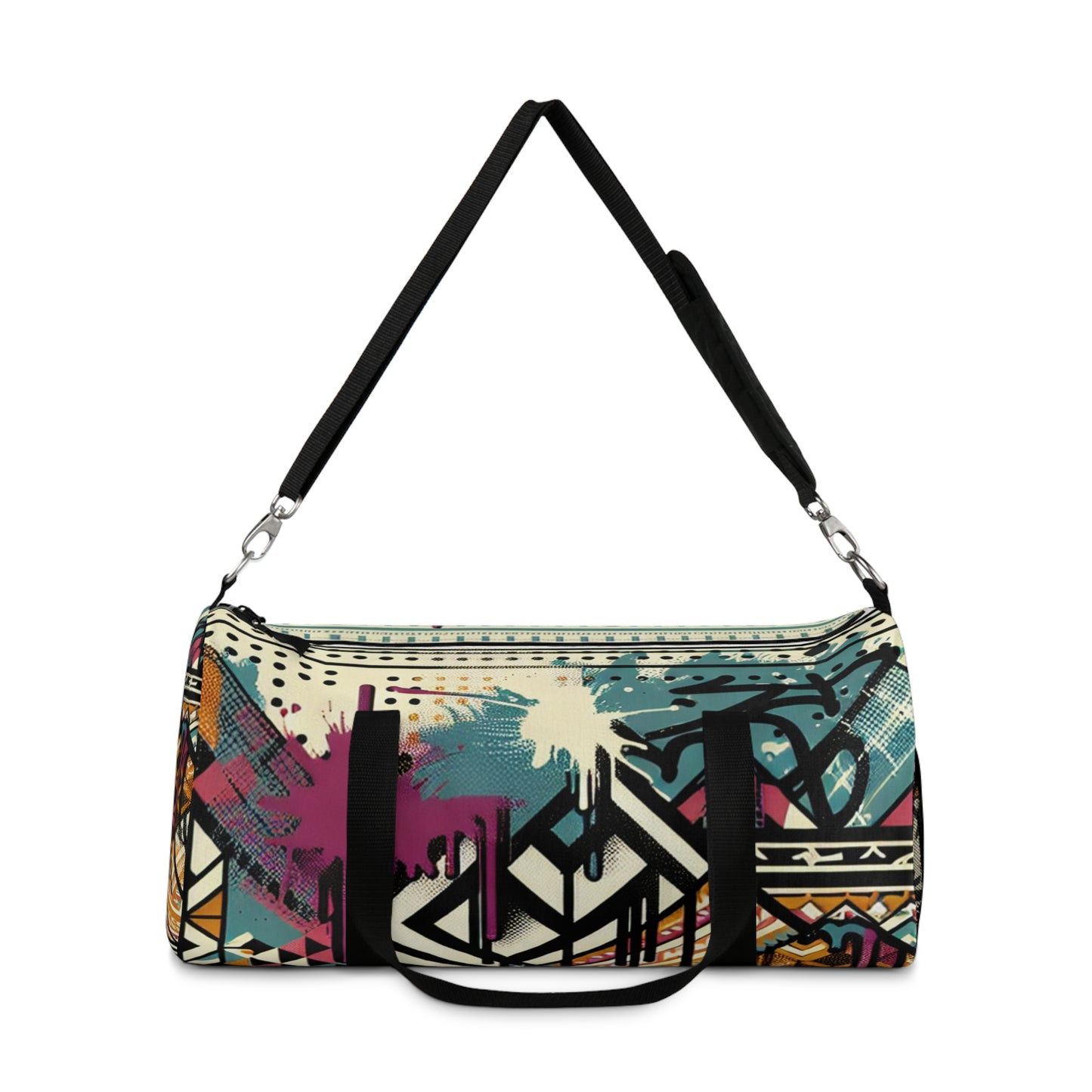 "Graffiti Duffel Art" - Duffel Bag