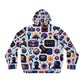 Arcade Pixel Print - Hoodies 3d Print Jupers with Pockets Long Sleeve