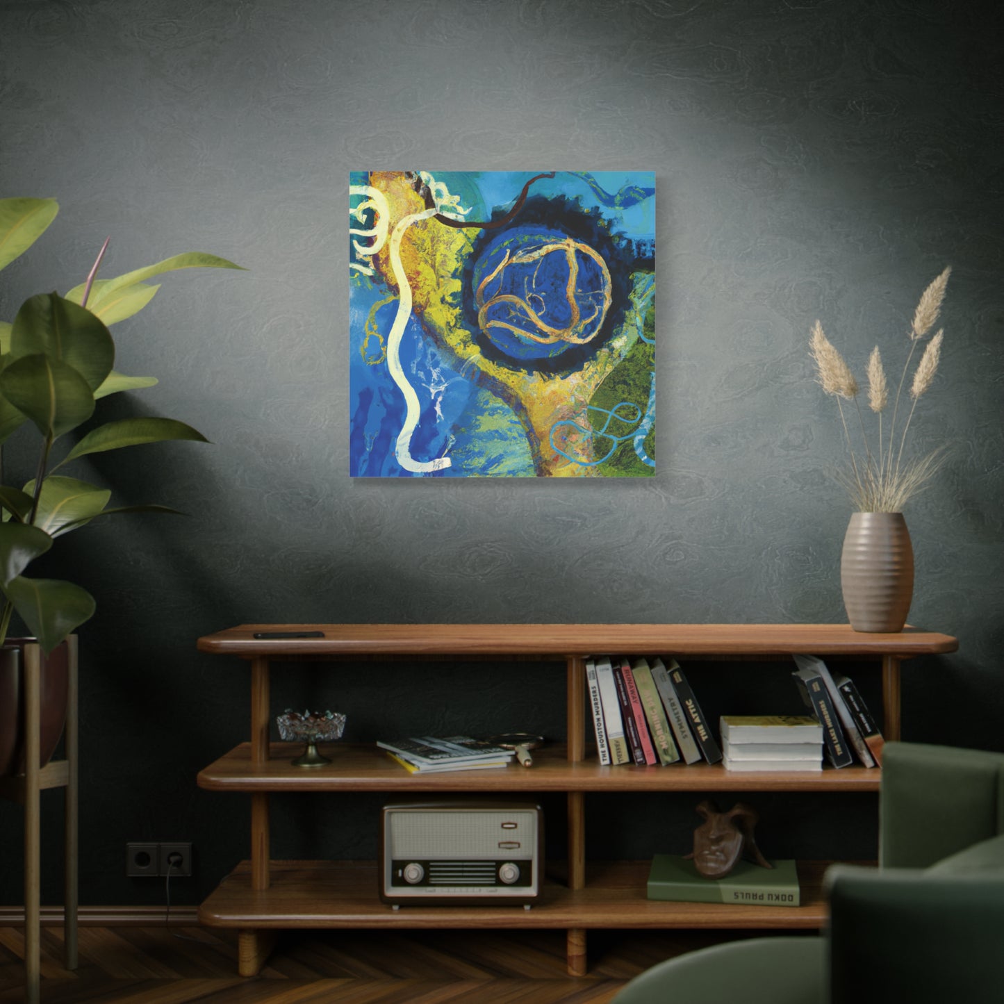 Serene Aquasphere - Canvas