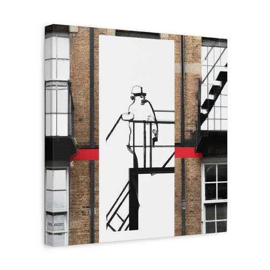 Street Banksy Pop - Canvas