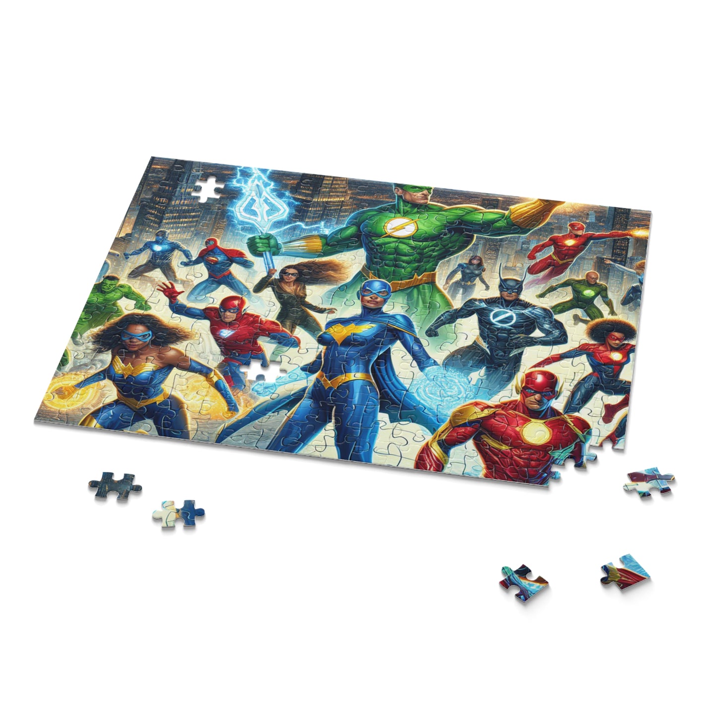 "Heroic Puzzle" - Jigsaw Puzzle Family Game