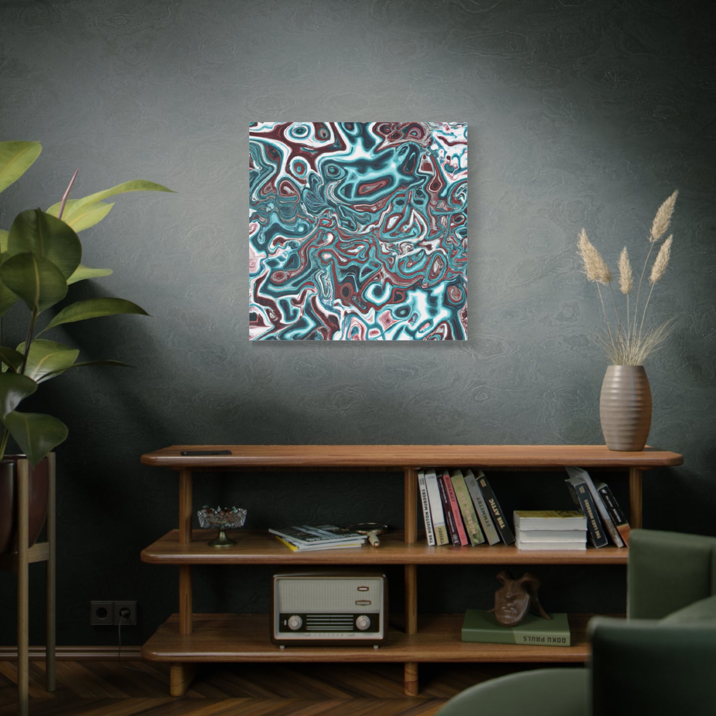 Wild Ocean Weave - Canvas