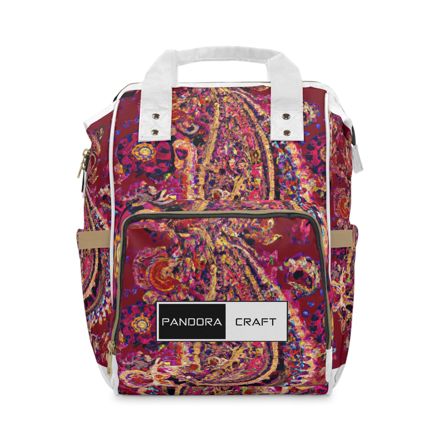 "Paisley Chic Backpack" - Laptop Backpack Rucksack Bag for Men Women, Water Resistant