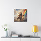 "Top Trend Art" - Framed Canvas Print Colourful Wall Art