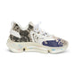 "Stamp Your Style: Vintage Postage Motif Inspired Sports Sneaker" - Shoes Athletic Tennis Sneakers Sports Walking Shoes