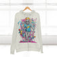 "Graffiti Splash Hoodie" - Hoodies Zip Up Long Sleeve Fleece Sweatshirts Hoodies