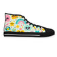 "Emoji Express High-Tops: Spreading Smiles with Every Step!" - High Top Trainers Fashion Sneakers