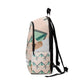 "Retro Chic Pack" - Laptop Backpack Rucksack Bag for Men Women, Water Resistant