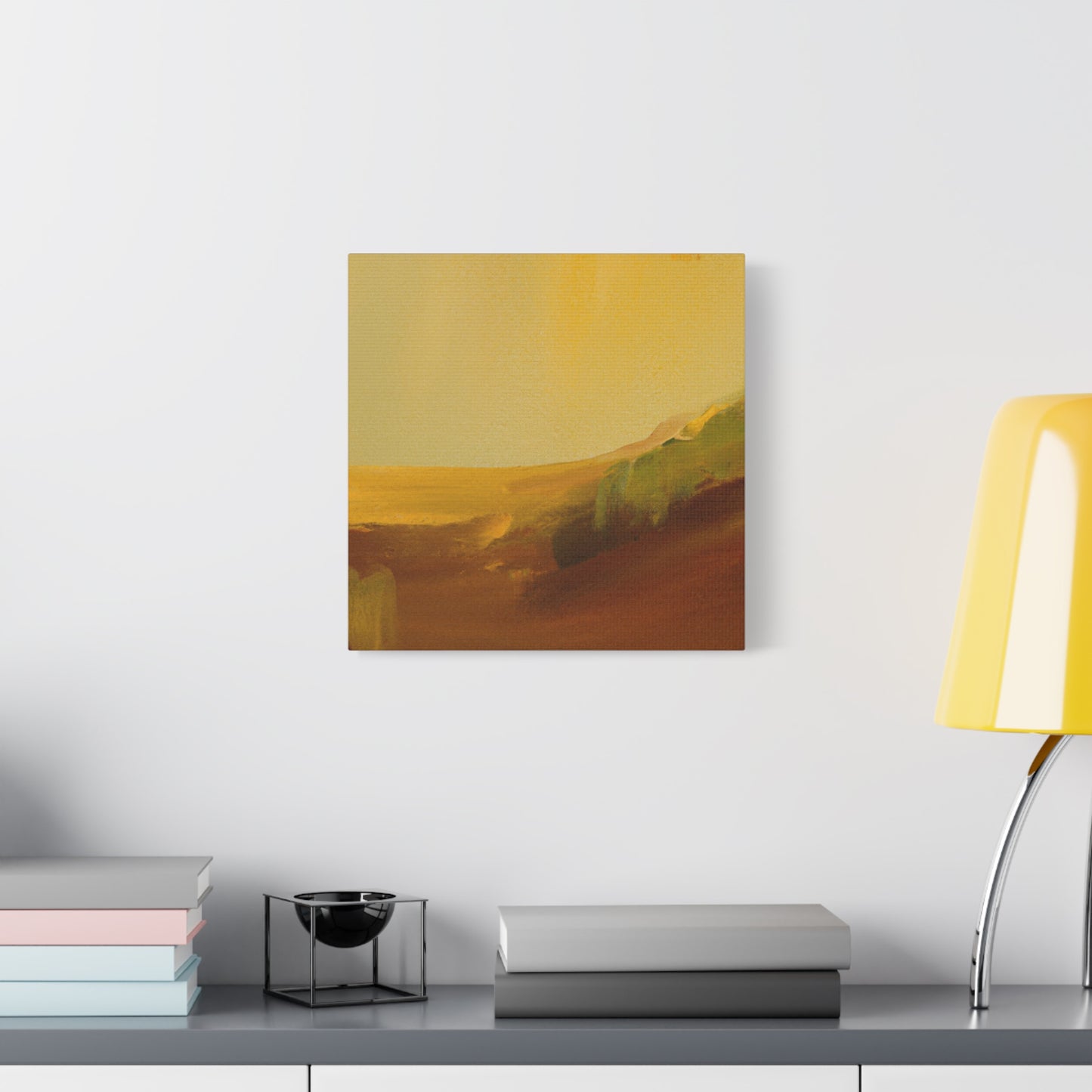 Warm Abstract Vista - Canvas