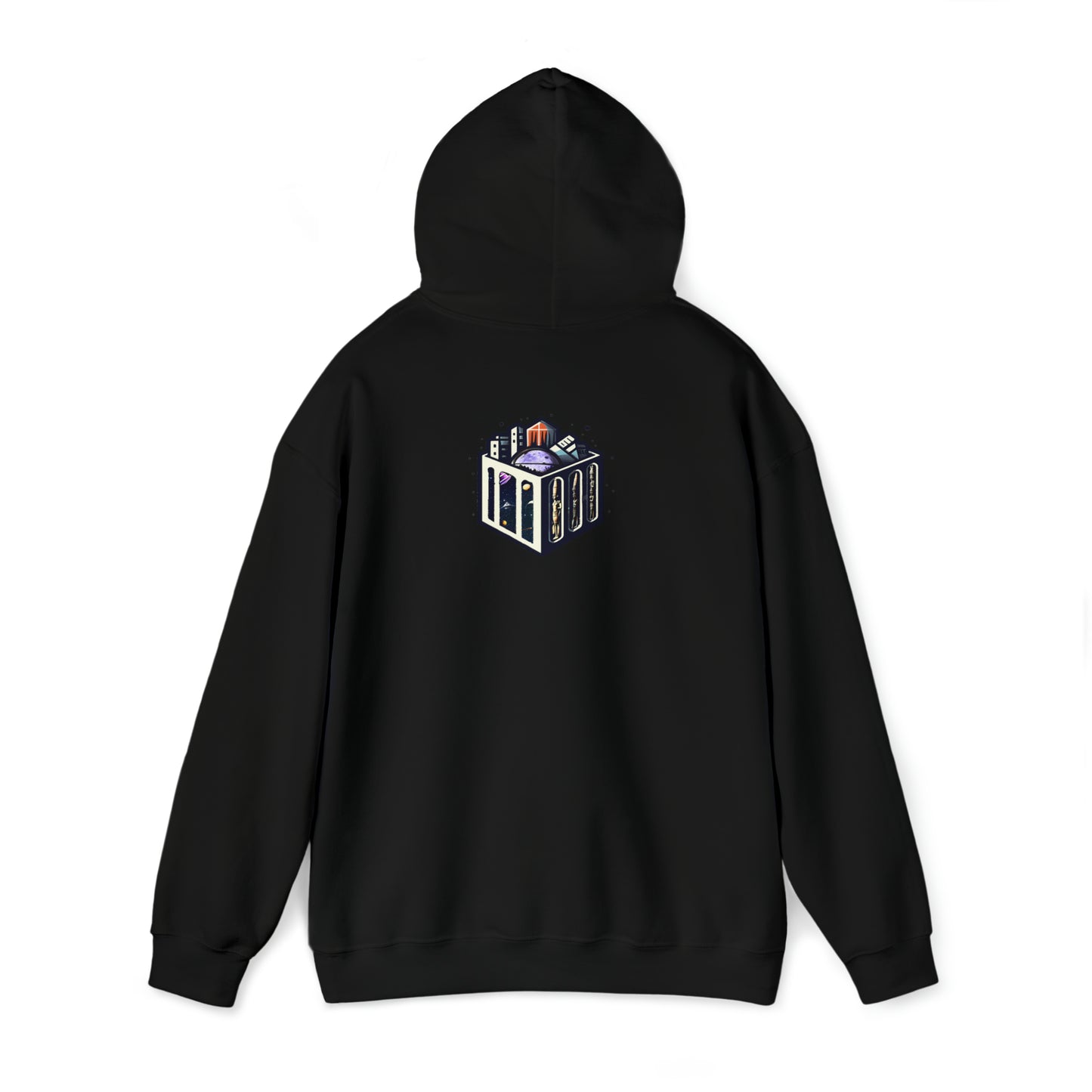 "Urban Graffiti Hoodie" - Pullover Hooded Sweatshirts Long Sleeve