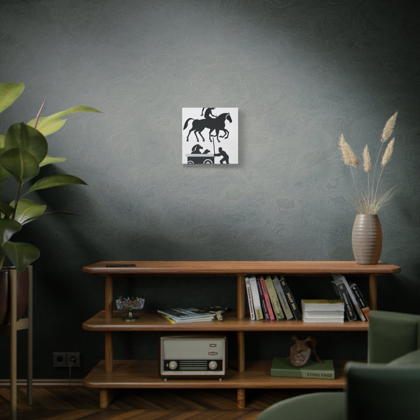 Digital Banksy Art. - Canvas