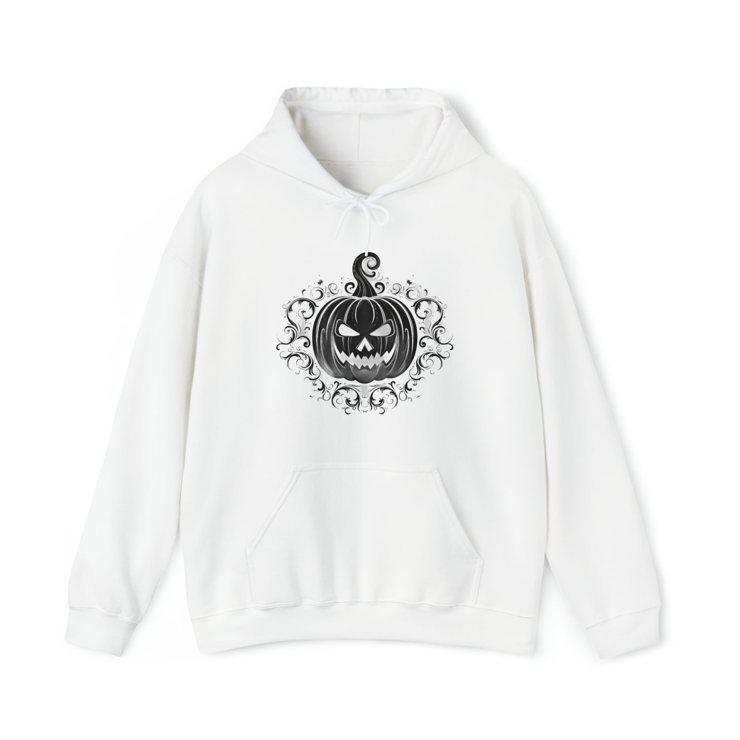 "Spooky Chic Hoodie" - Pullover Hooded Sweatshirts Long Sleeve