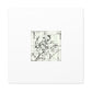 "Monochromatic Geometry" - Framed Canvas Print Colourful Wall Art