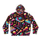 "Retro Game Coat" - Hoodies 3d Print Jumpers with Pockets Long Sleeve Sweatshirt Casual Streetwear