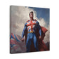 "Heroic Wall Art" - Framed Canvas Print Colourful Wall Art