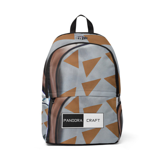 "Pastel Prism Pack" - Laptop Backpack Rucksack Bag for Men Women, Water Resistant