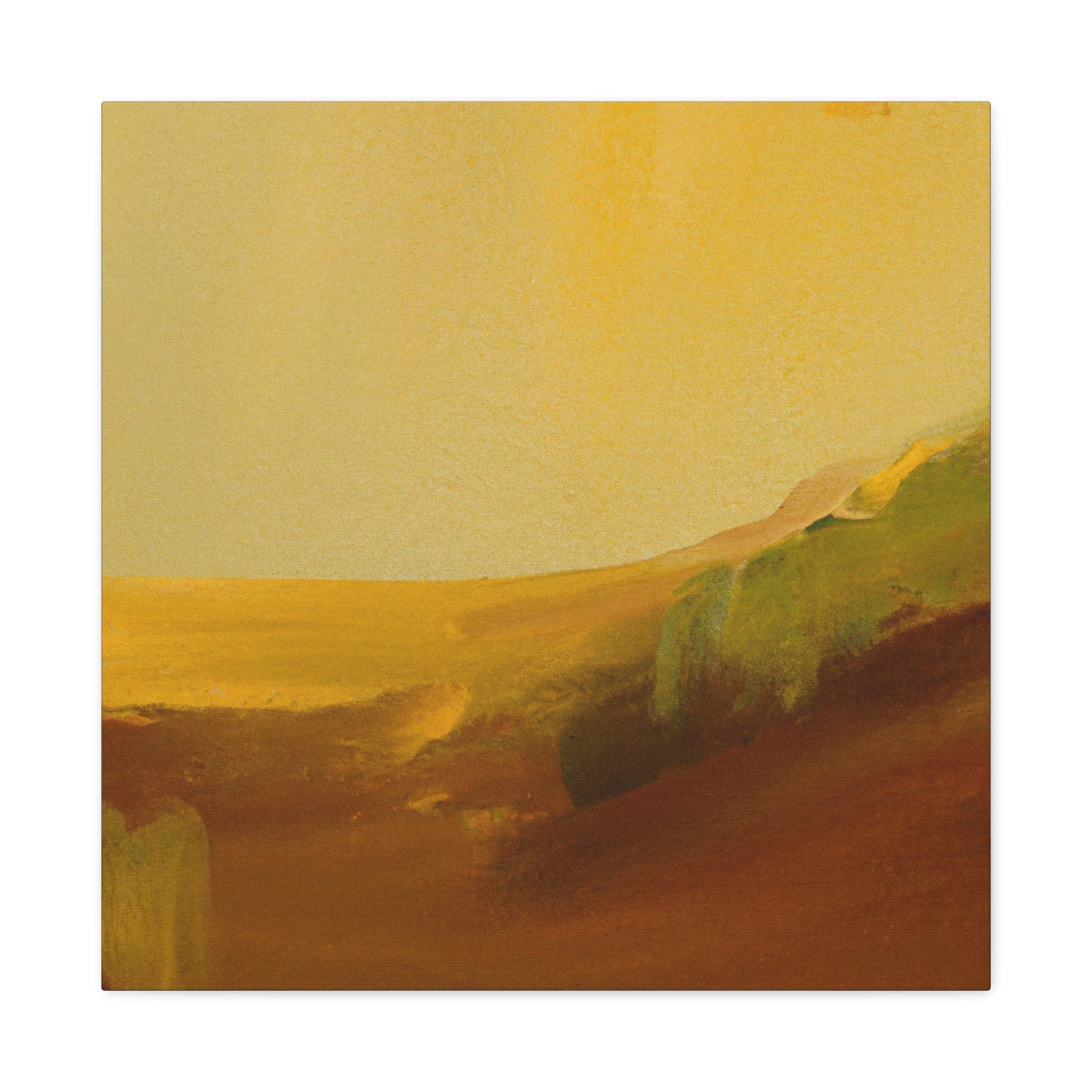 Warm Abstract Vista - Canvas