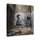 "AI Banksy Fusion" - Canvas