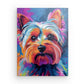 Vivid Canine Dream - Framed Canvas