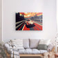 Sunset Drive - Framed 120X80 Cm / Folded Canvas