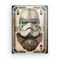 Trooper Tarot- Framed Canvas