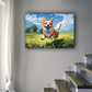 Blossom Chase - Framed Canvas