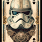 Trooper Tarot- Framed Canvas