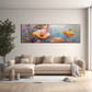 Floral Embrace - Framed Canvas
